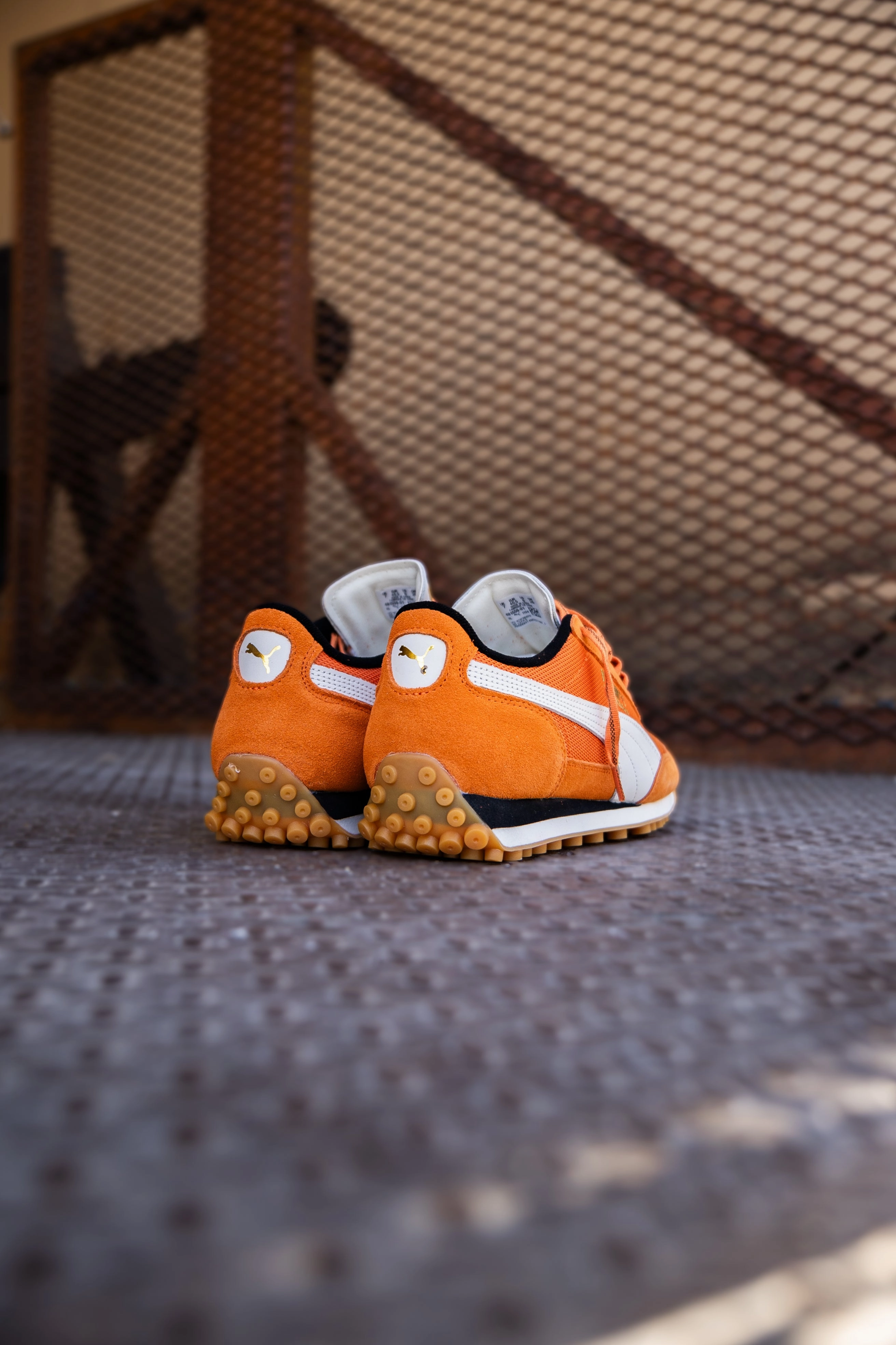 Mens Puma Easy Rider Footie (Maple Syrup/Warm White) Asics Nyc Marathon Shoes