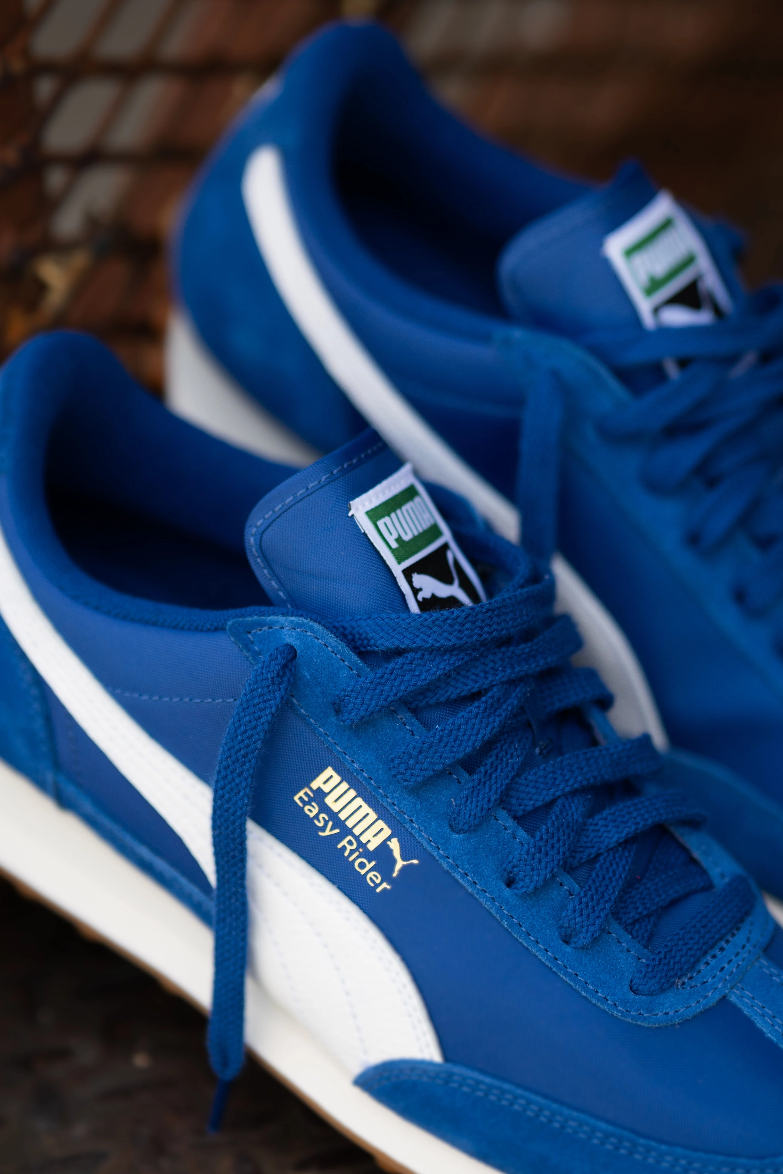 Asics 3d Shoes Mens Puma Easy Rider Vintage (Clyde Royal/ Puma White)