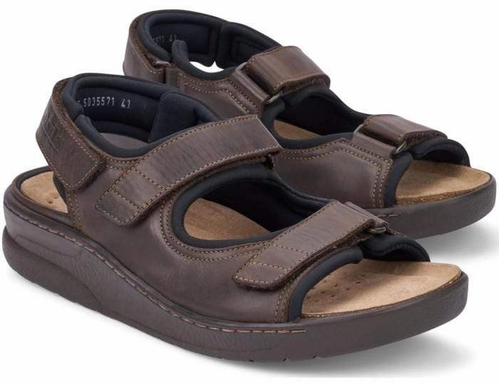 Mephisto Mobils Men's Valden Sandals- Dark Brown Sandals Ocho Rios