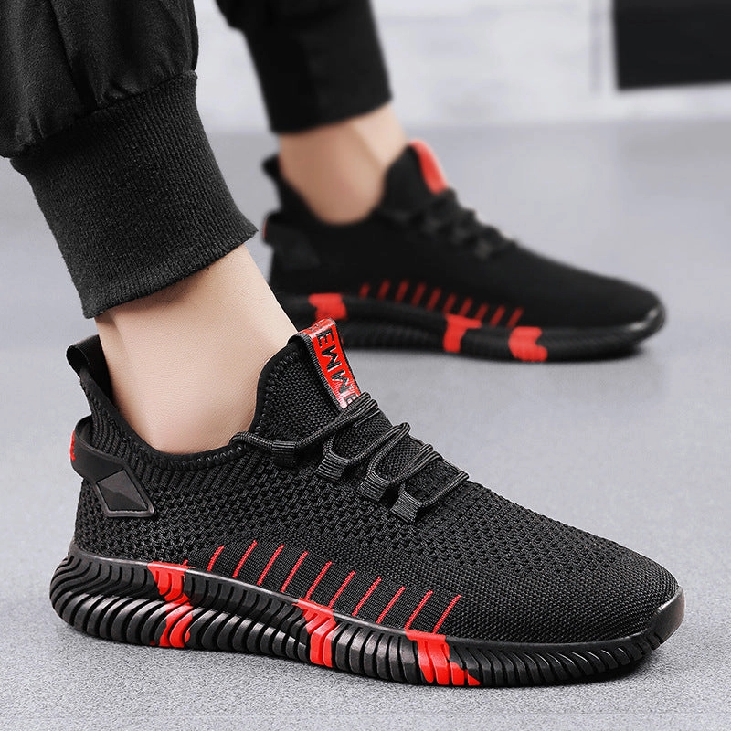 Trail Running Shoes Clearance Mesh Sneakers Men Breathable Lightweight Running Shoes