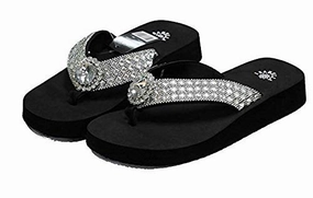 Flip Flops 2025 Premium Western Rhinestone Sun Floral Concho Blingbling Flip Flops S055