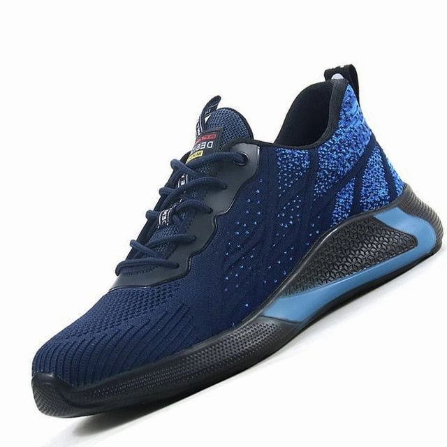Casual Shoes MJYTHF Safety Shoes Men Puncture-Proof Work Sneakers