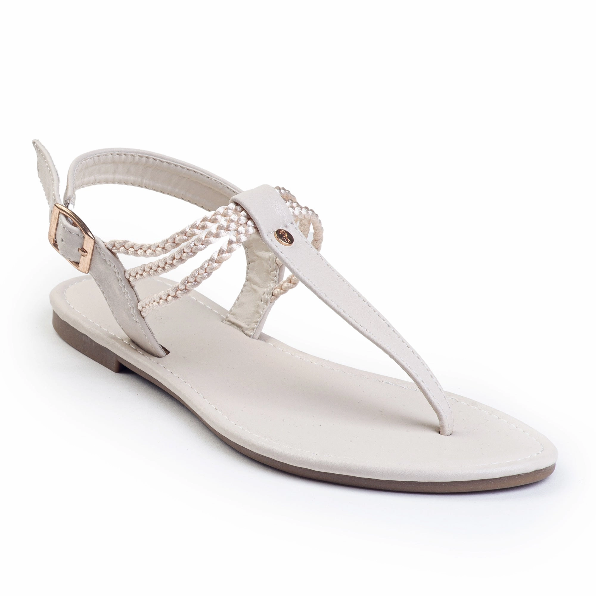 Plaka Rappel Flat Thong Sandals | Stone High Heels Shoes Sandals