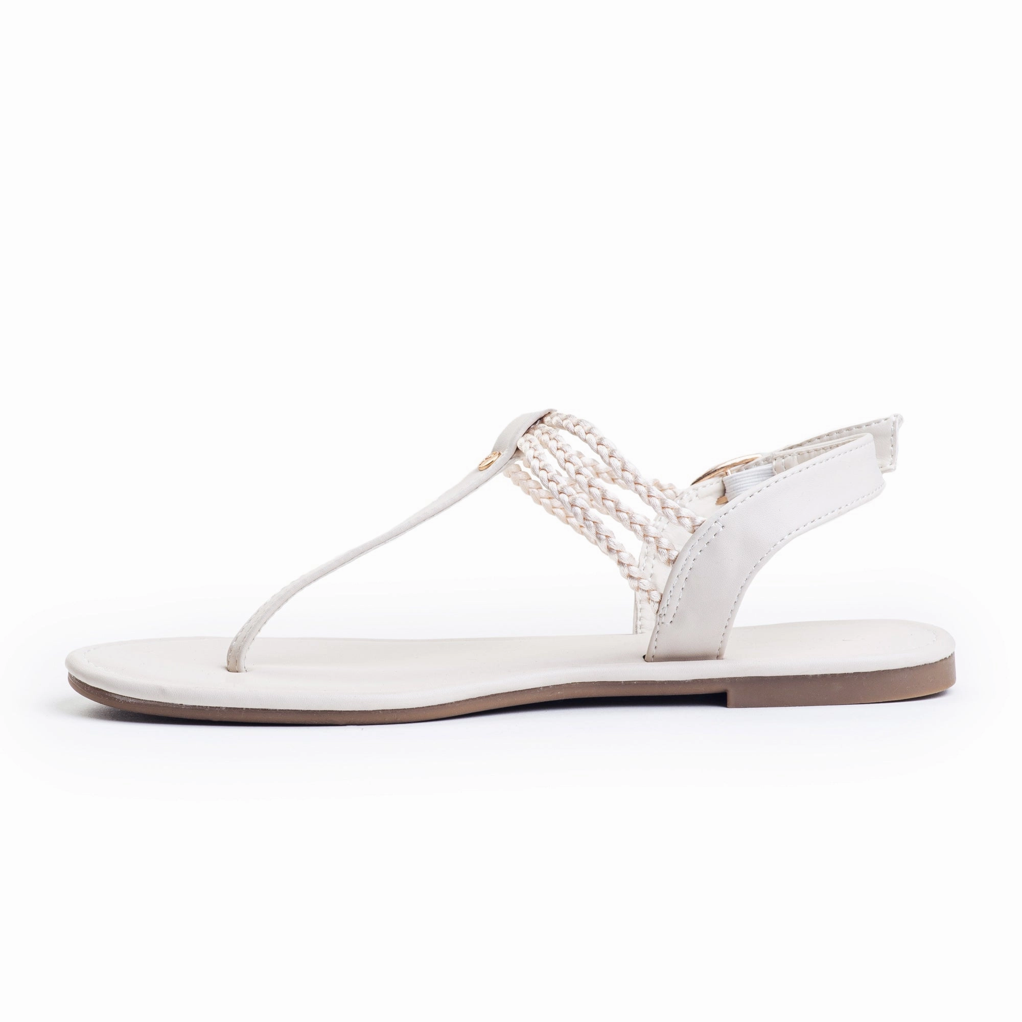 Sandals Regency La Toc Photos Plaka Rappel Flat Thong Sandals | Stone
