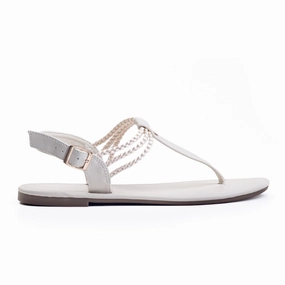 Sandals Cork Plaka Rappel Flat Thong Sandals | Stone