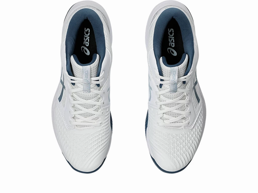 The Most Comfortable Asics Shoes Asics Netburner Ballistic FF MT 3 Men White/Vintage Indigo