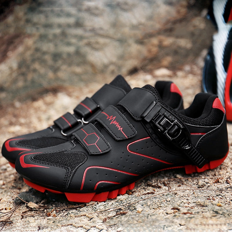 Mountain Bike Shoes Mens Cycling Shoes Compatible with SPD System Pedal for Indoor and Outdoor Mountain Road Biking Riding Flat Shoes Hurt My Feet