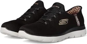 Sneakers Pride Skechers Women's Summits-Leopard Chic Hands Free Slip-ins Sneaker