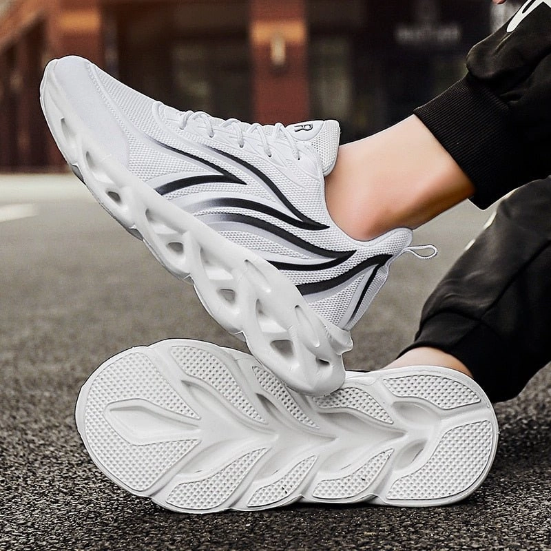 Neuropathy Relief Cushion Trainer's - White Go Run Consistent Running Shoes
