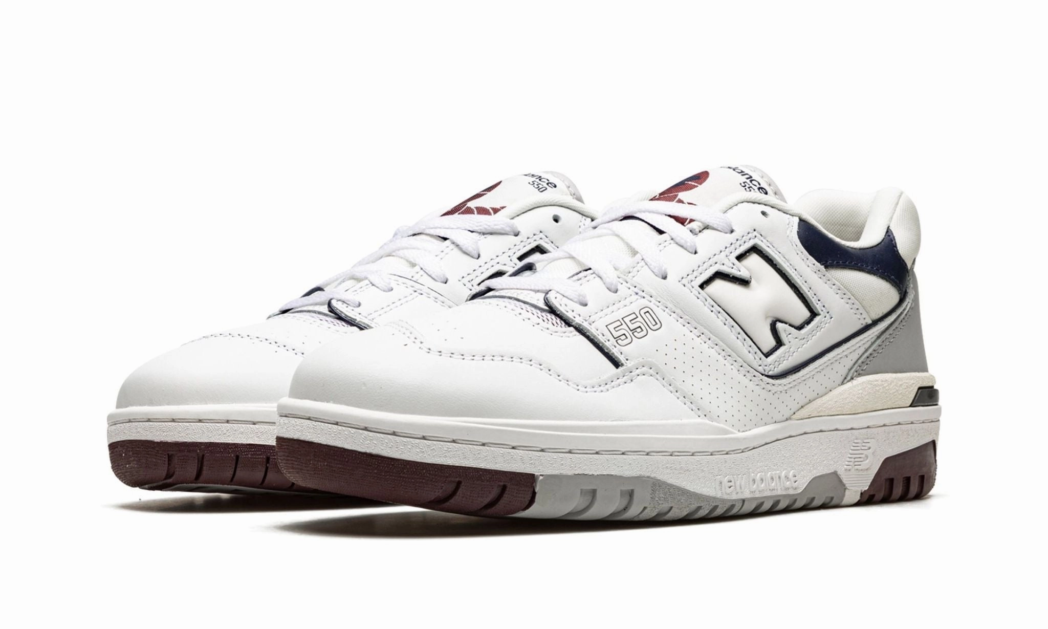 NEW BALANCE 550 WHITE NATURAL INDIGO BURGUNDY New Balance 410 V5