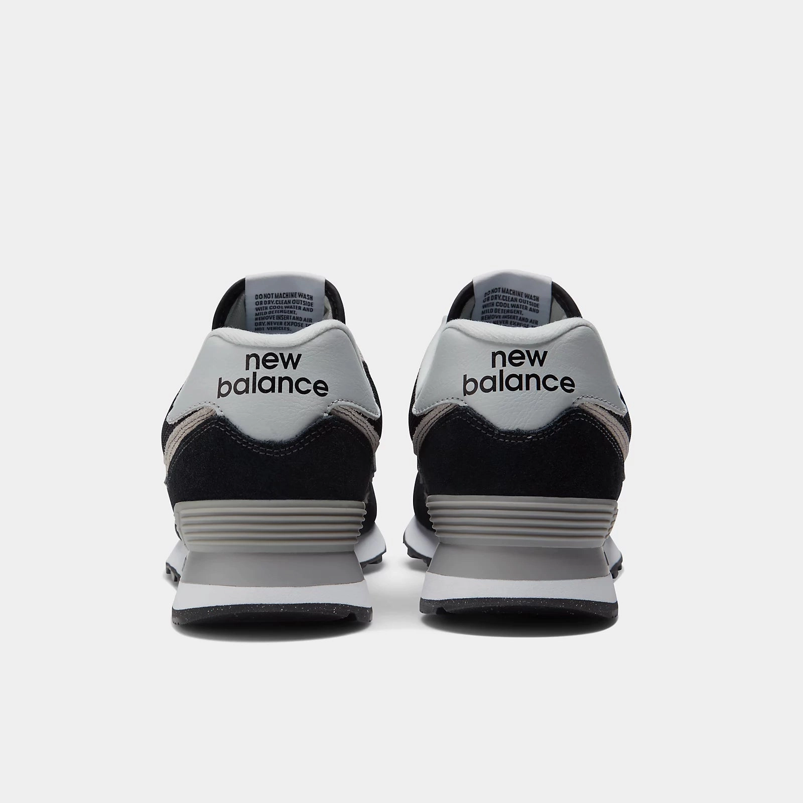 New Balance 740 Black And Silver New Balance - Men's 574 Black/White ML574EVB