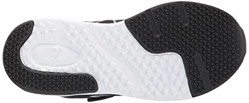 Trekking Shoes New Balance New Balance Kid's Dynasoft 545 V1 Hook and Loop Running Shoe, Black/White/Silver Metallic, 1.5 Little Kid