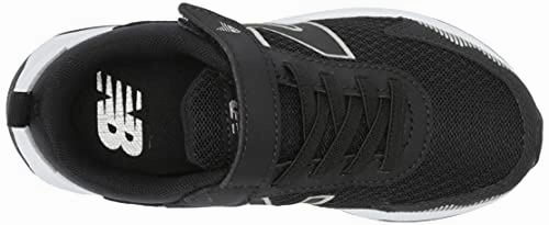 New Balance Kid's Dynasoft 545 V1 Hook and Loop Running Shoe, Black/White/Silver Metallic, 1.5 Little Kid New Balance Men's 725v1 Grey