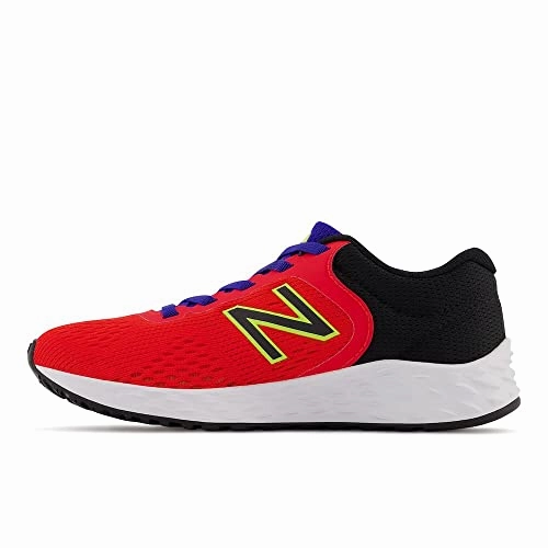 New Balance Kid's Fresh Foam Arishi V2 Bungee Running Shoe, Neo Flame/Black/Lemonade, 12.5 Little Kid New Balance 9060 Women Moonbeam