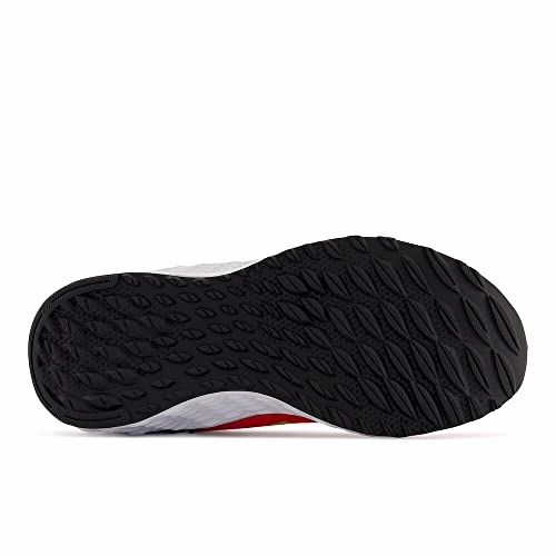 New Balance Kid's Fresh Foam Arishi V2 Bungee Running Shoe, Neo Flame/Black/Lemonade, 12.5 Little Kid Women's Size 11 New Balance