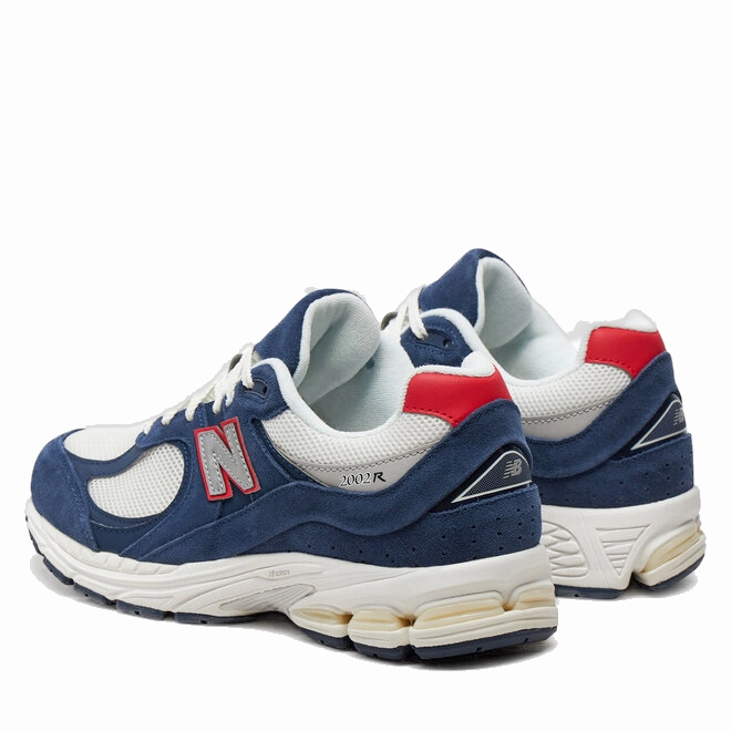 New Balance Men's 2002r Shoes - Navy / True Red / Sea Salt Walking Womens New Balance Shoes