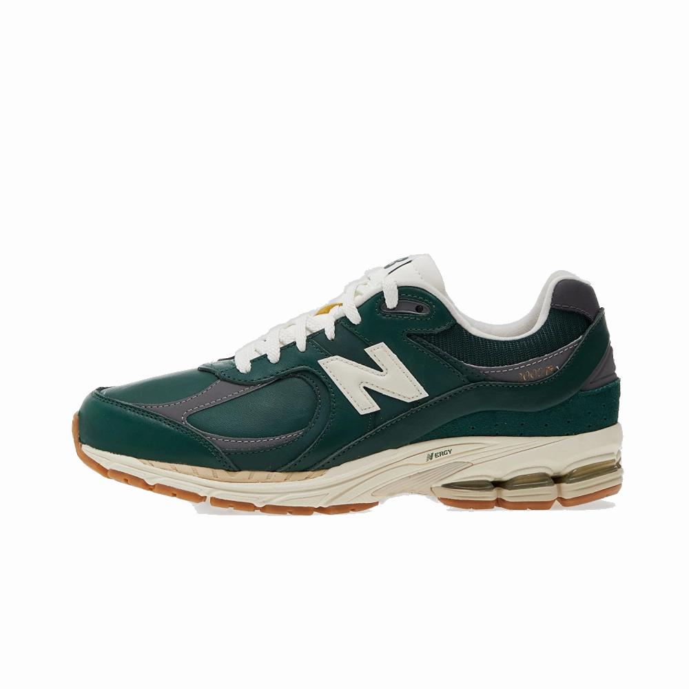 New Balance Men's 2002r Shoes - Nightwatch Green / Grey / White New Balance Grey 997