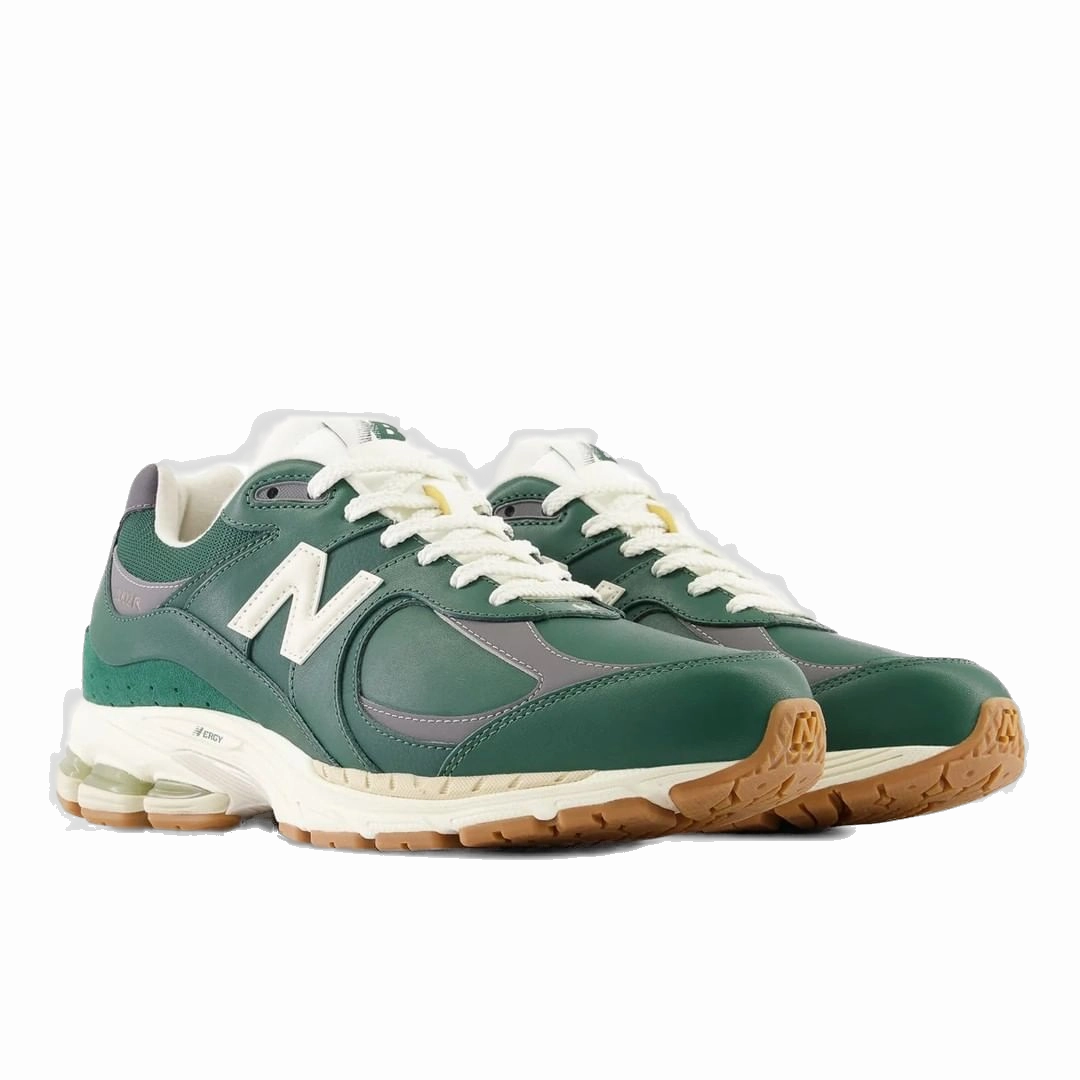 New Balance 1906 Preschool New Balance Men's 2002r Shoes - Nightwatch Green / Grey / White