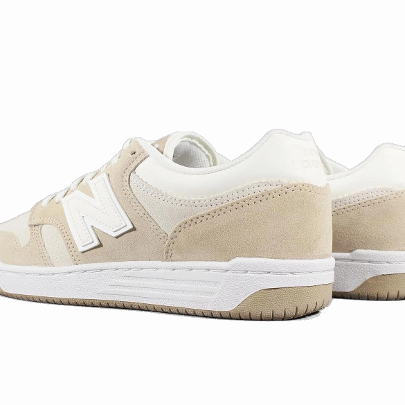 New Balance Sneakers Leather New Balance Men's 480 Shoes - Moonbeam Sea Salt