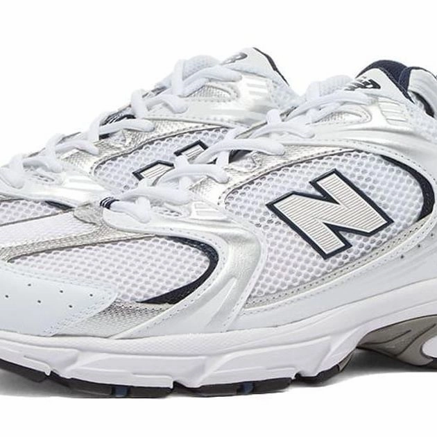 9060 Shadow Grey New Balance New Balance Men's 530 Shoes - White / Silver / Navy
