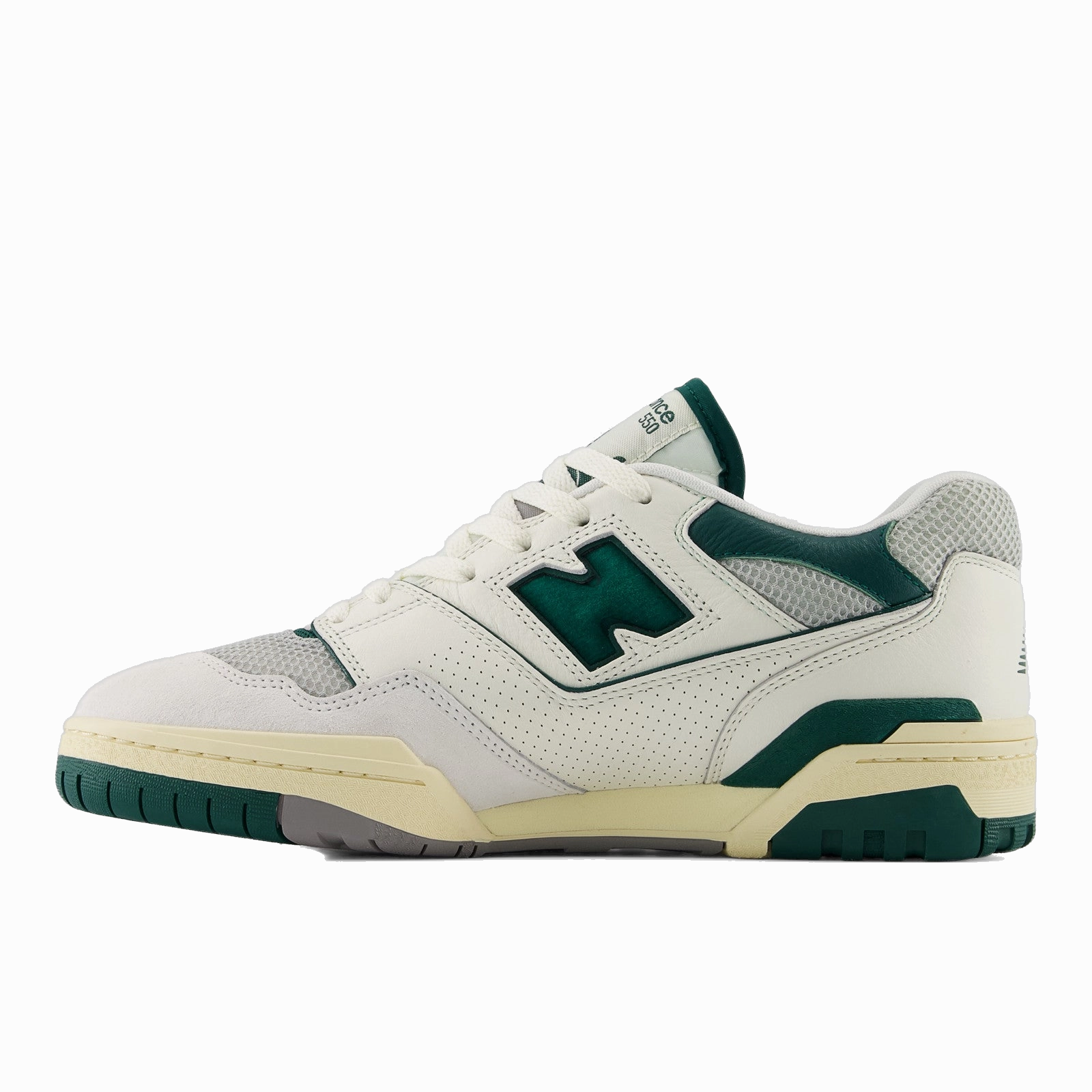 New Balance Men's 550 Shoes - Sea Salt / Marsh Green New Balance 480 V2