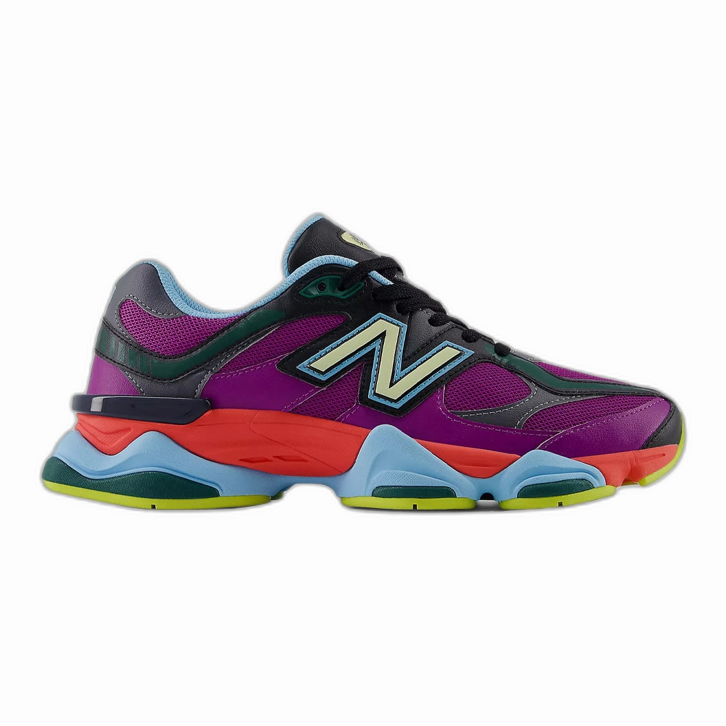 New Balance Spikes Xc New Balance Men's 9060 Shoes - Purple Fuchsia / Blast Red / Washed Amber