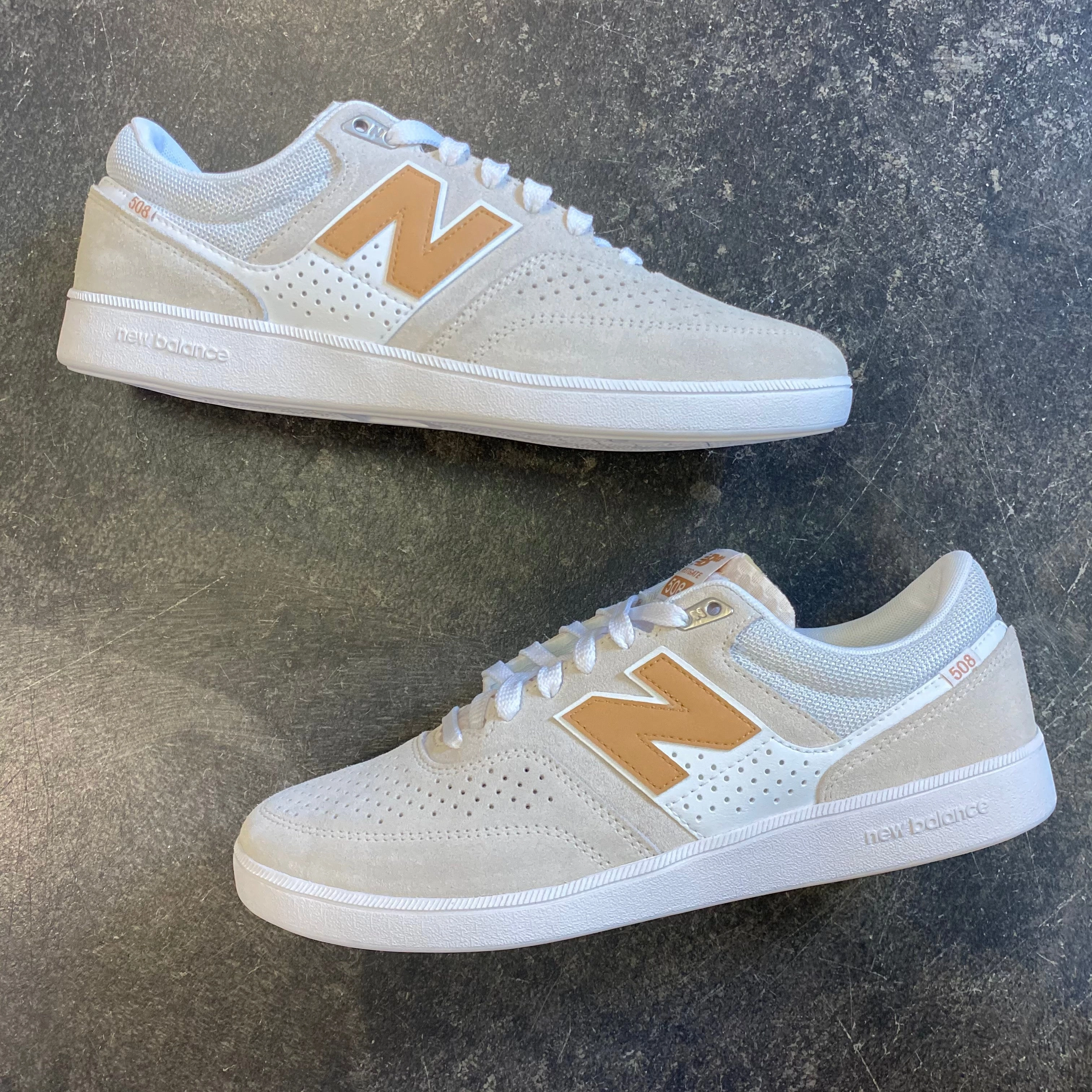 New Balance Platform New Balance Numeric 508 Westgate White/Tan SALE