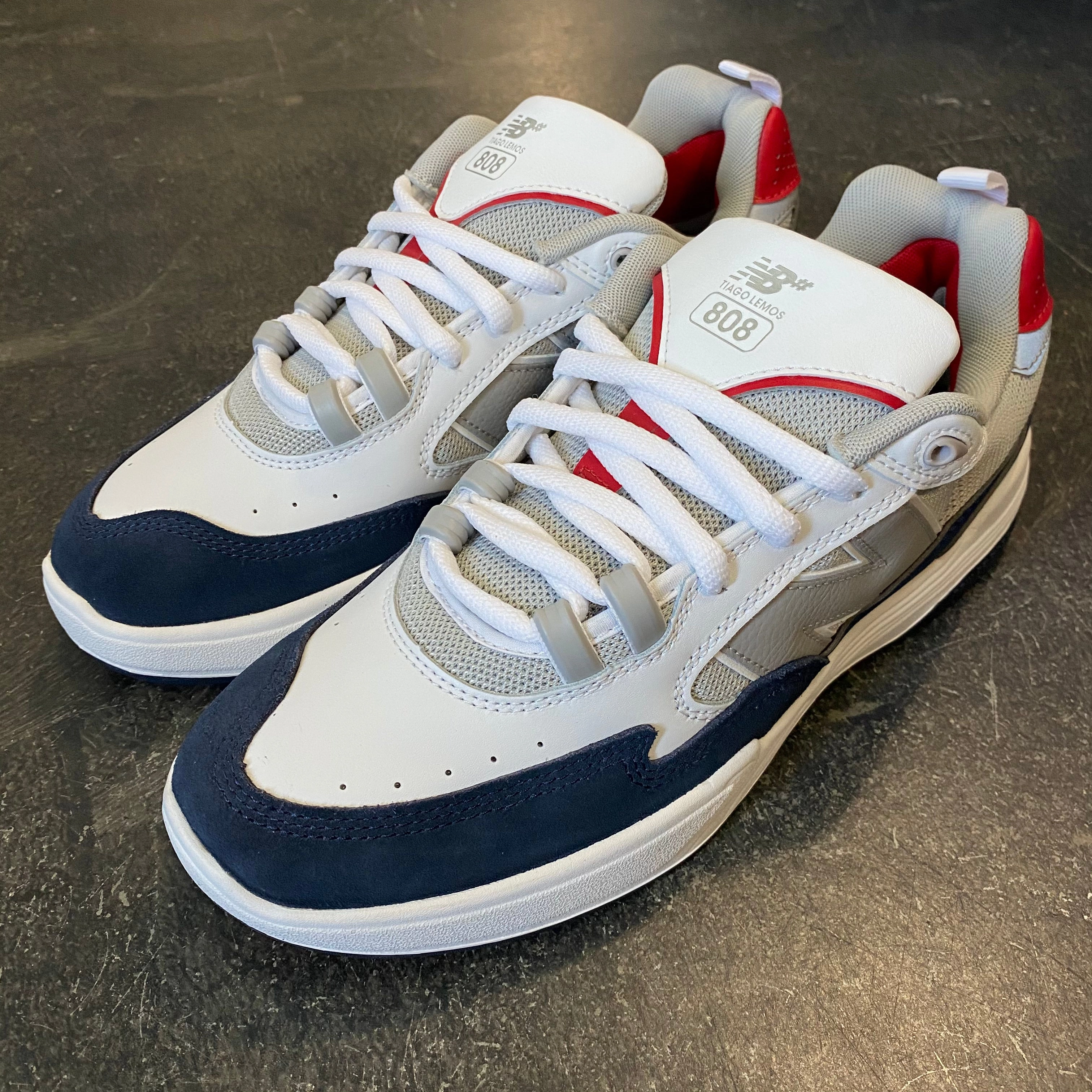 New Balance Numeric 808 Tiago White/Red/Blue SALE New Balance 990v3 Womens