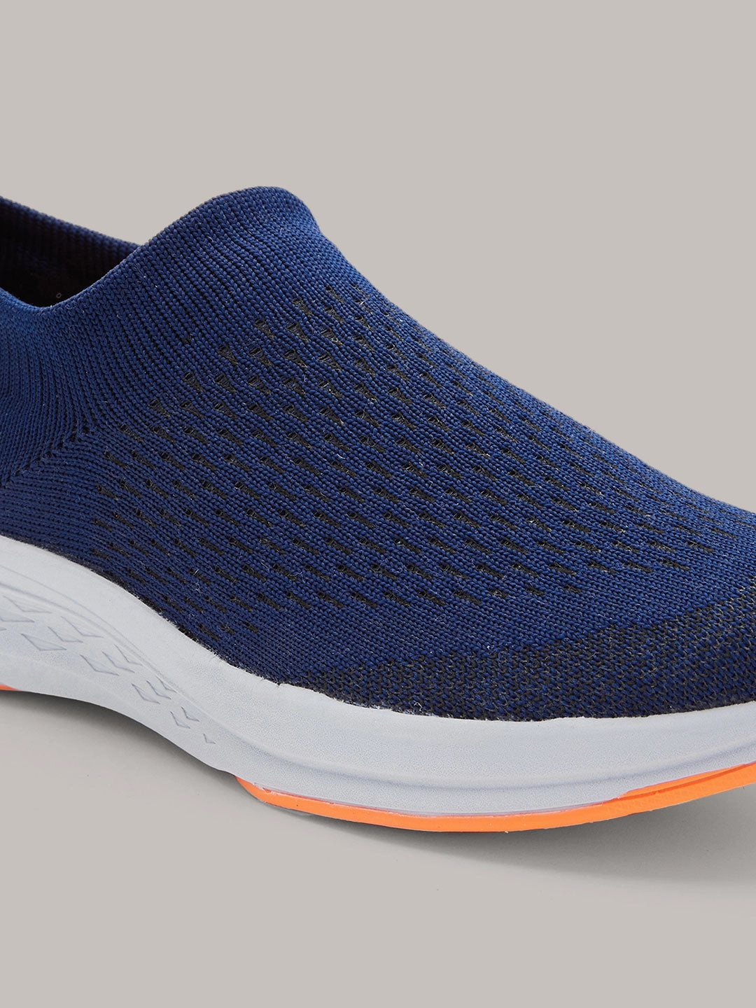 Smart Casual Winter Shoes Roar For Good Navy Blue Slip on Shoes for Men | Soft Cushion Insole, Slip-Resistance, Dynamic Feet Support & Arch Support | Made from recycled PET bottles