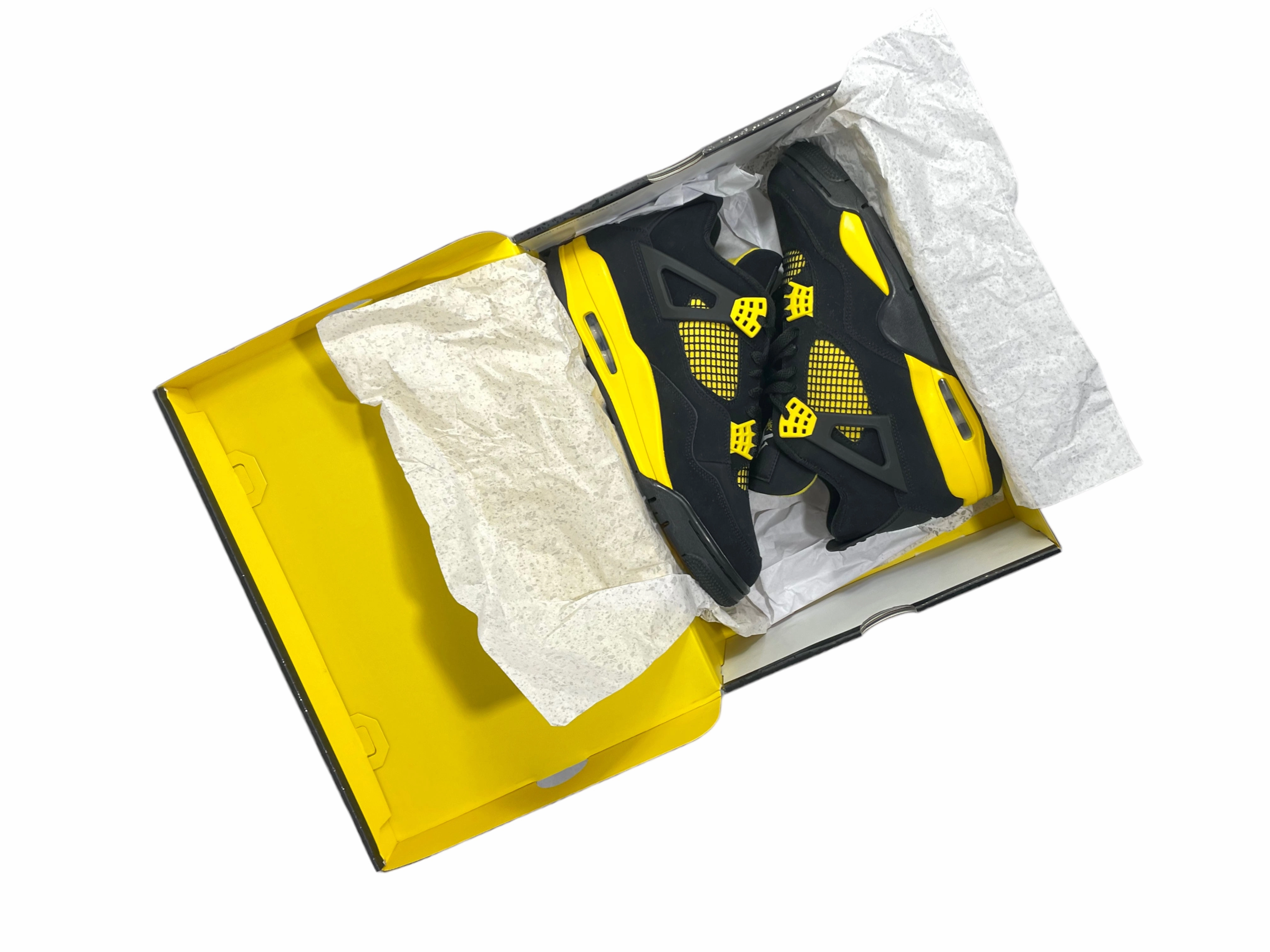 NIKE : AIR JORDAN 4 YELLOW THUNDER RETRO  : 44 Asics Fuzex Rush Running Shoe