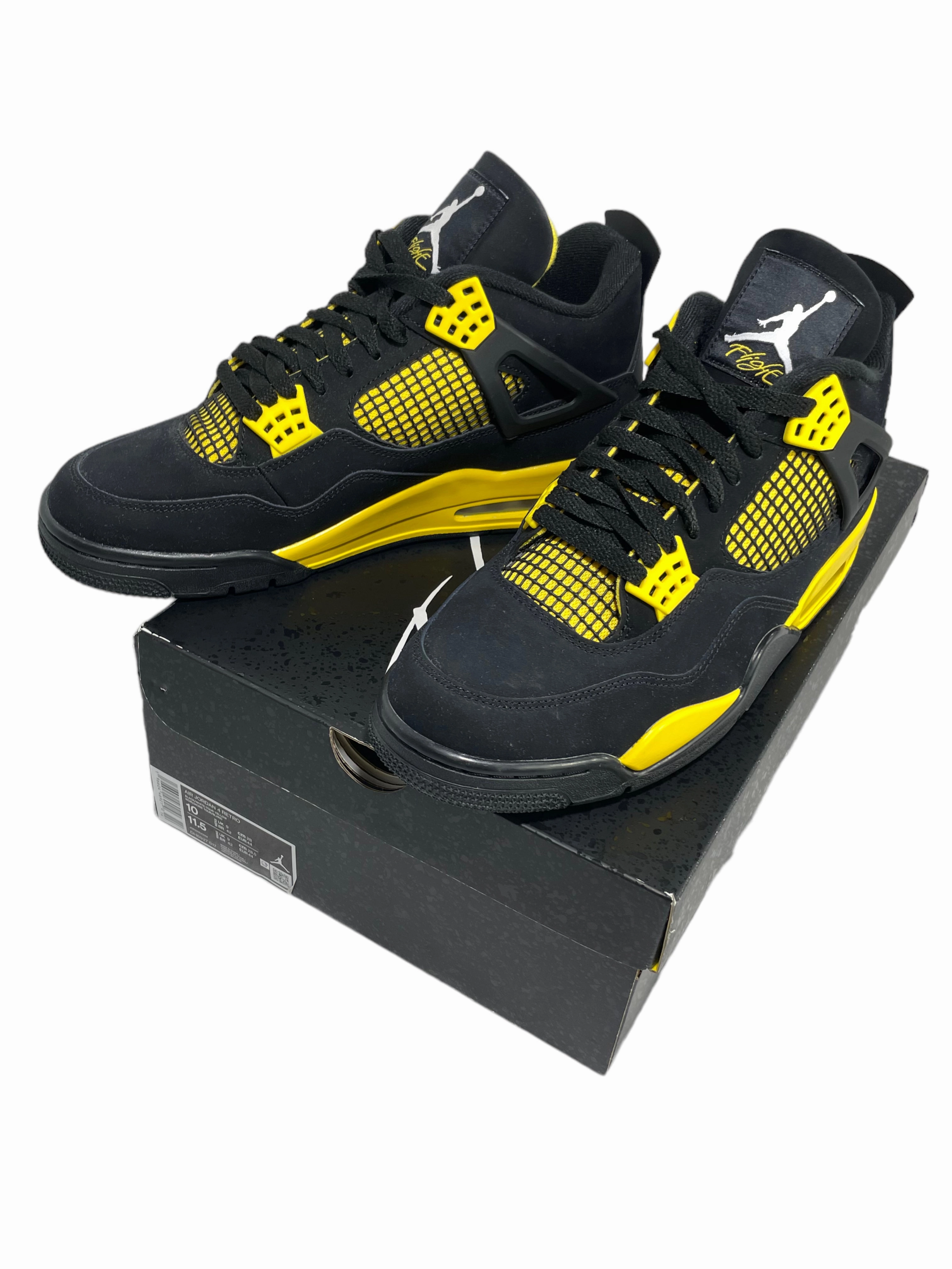 NIKE : AIR JORDAN 4 YELLOW THUNDER RETRO  : 44 Asics Gt-xpress Running Shoes