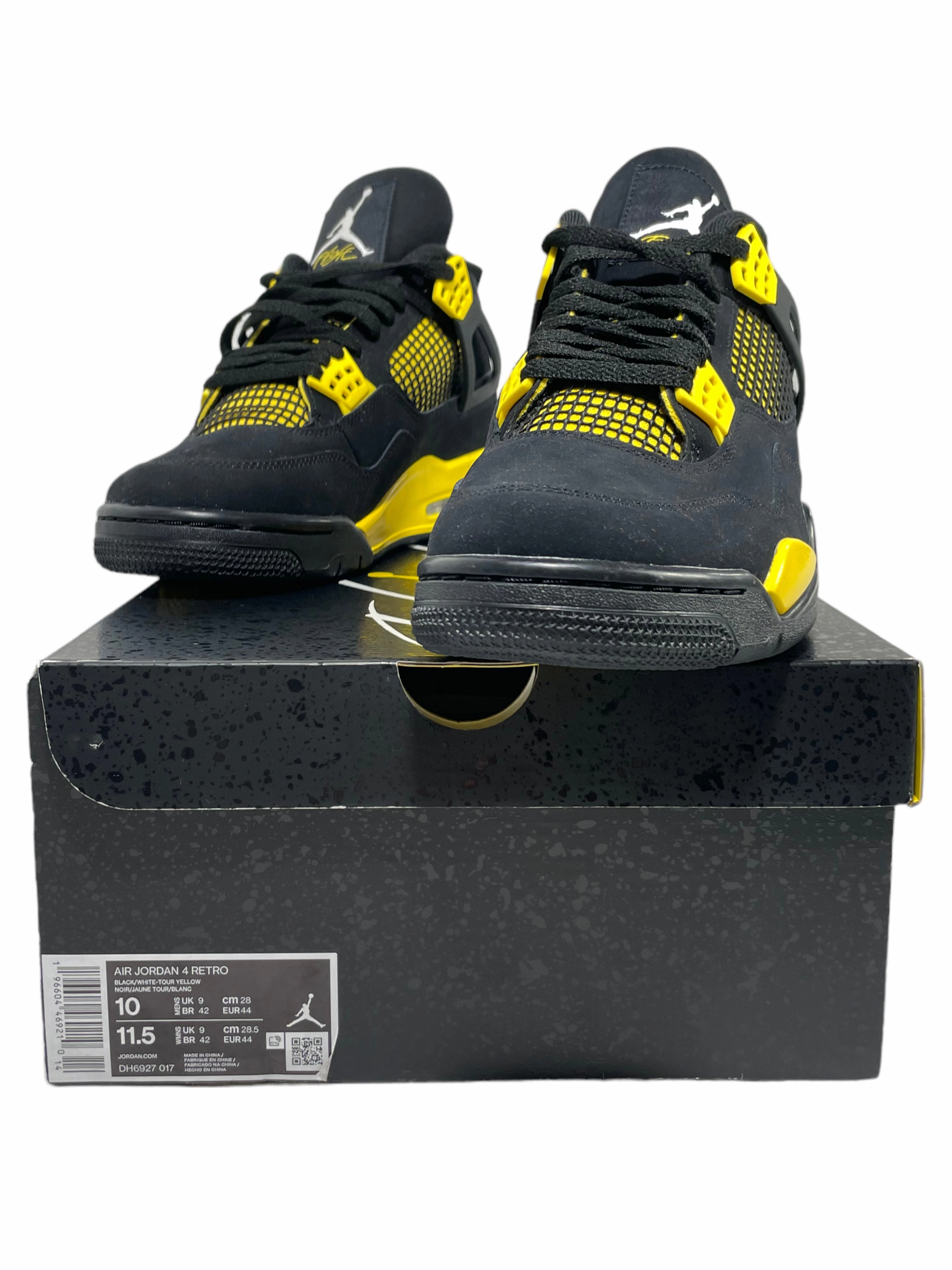 NIKE : AIR JORDAN 4 YELLOW THUNDER RETRO  : 44 Asics Studs Shoes