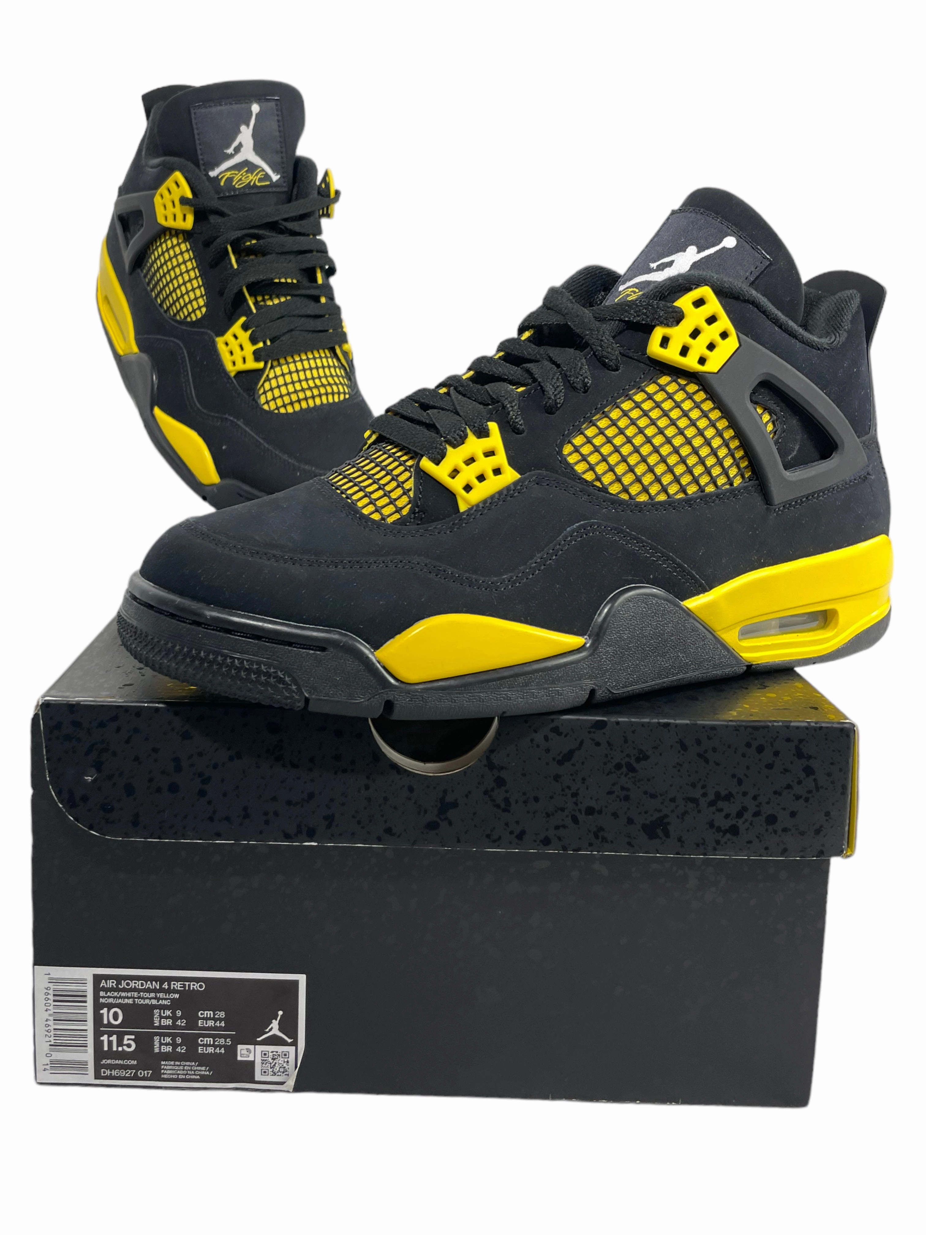 NIKE : AIR JORDAN 4 YELLOW THUNDER RETRO  : 44 Asics Shoes Running