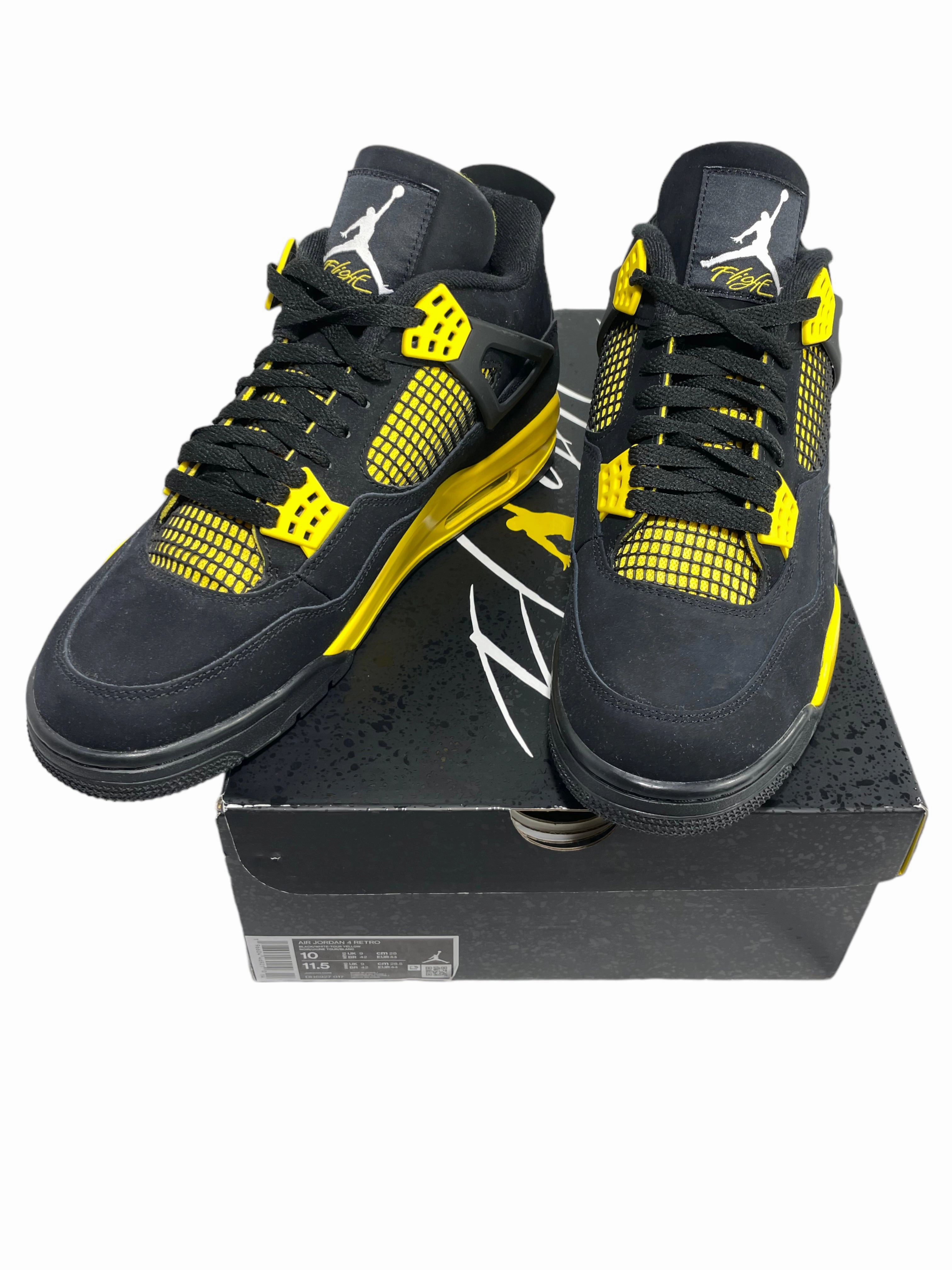 Top Rated Asics Shoes NIKE : AIR JORDAN 4 YELLOW THUNDER RETRO  : 44