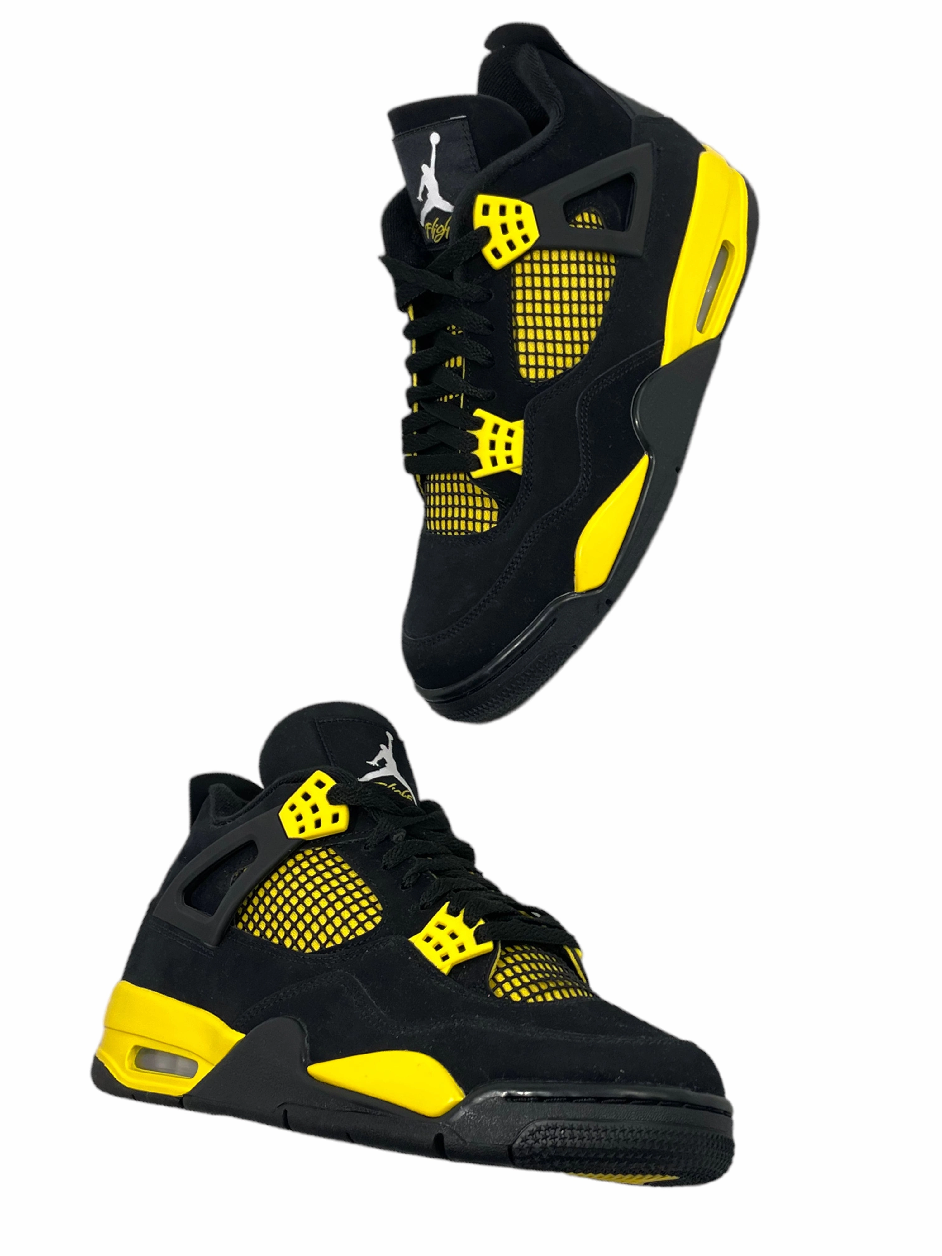 Asics Plush Running Shoes NIKE : AIR JORDAN 4 YELLOW THUNDER RETRO  : 44