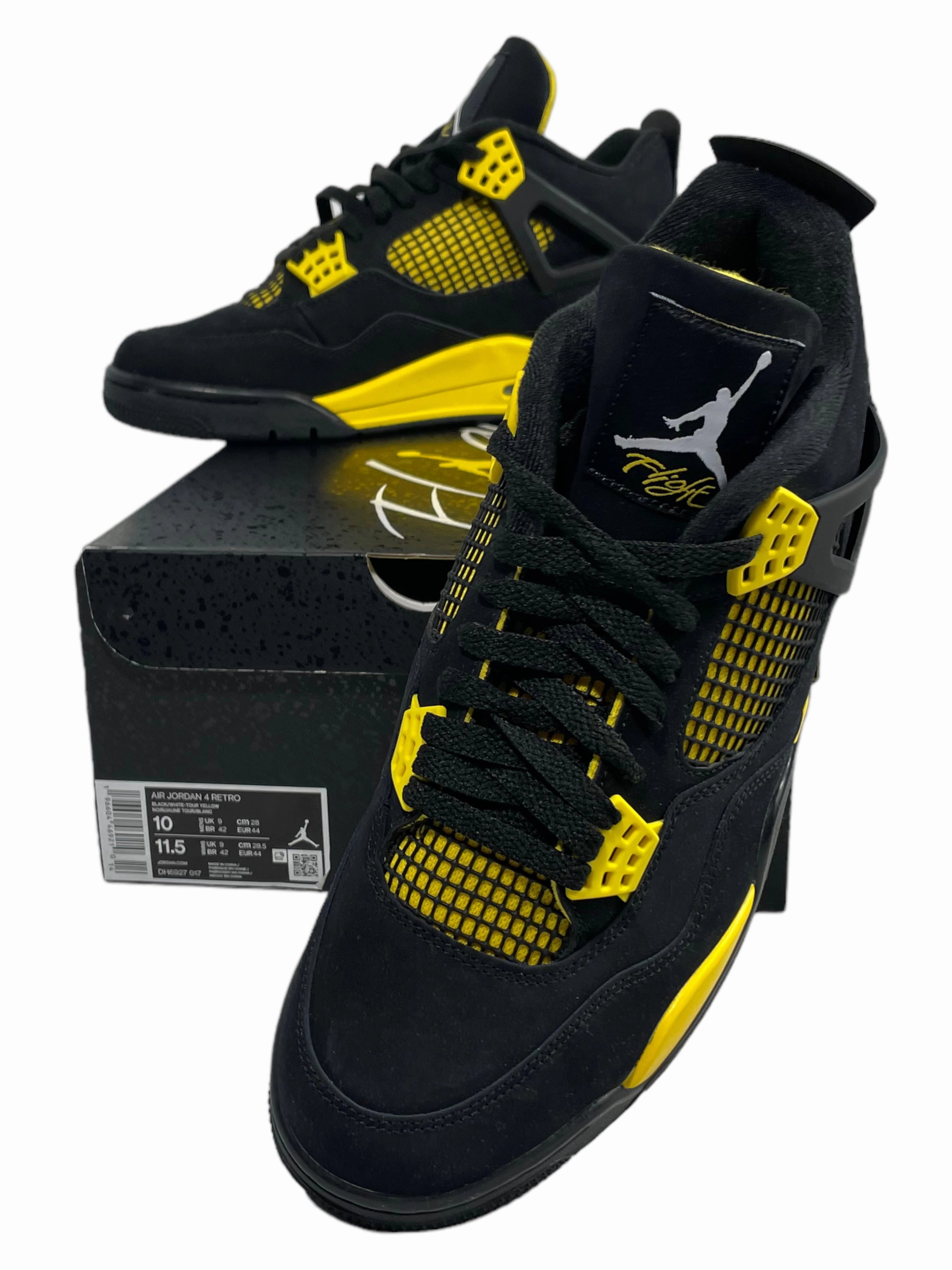 Asics Shoes High Arch Support NIKE : AIR JORDAN 4 YELLOW THUNDER RETRO  : 44