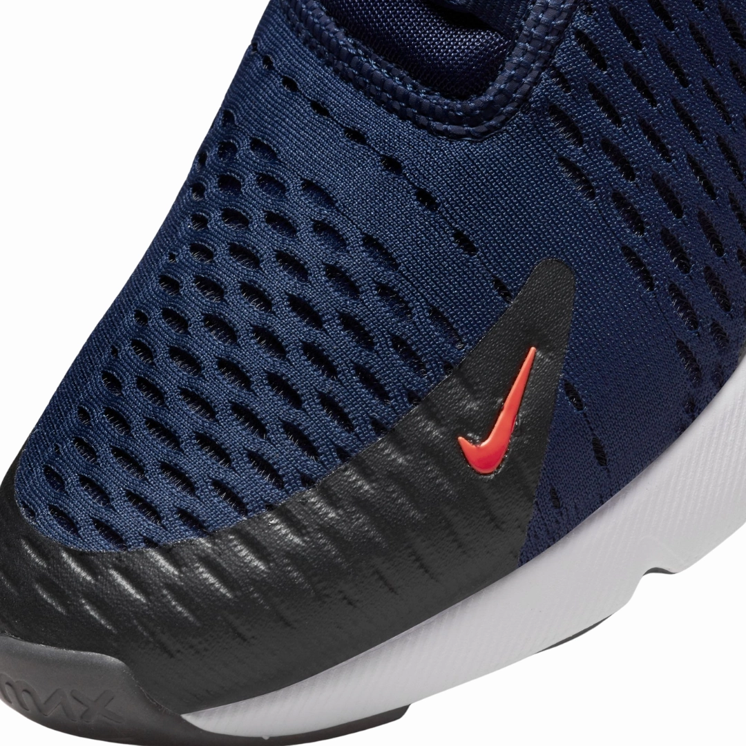 Asics Japan Exclusive Shoes Nike - Men's Air Max 270 'Midnight Navy Bright Crimson' - Midnight Navy / White / Bright Crimson / Black