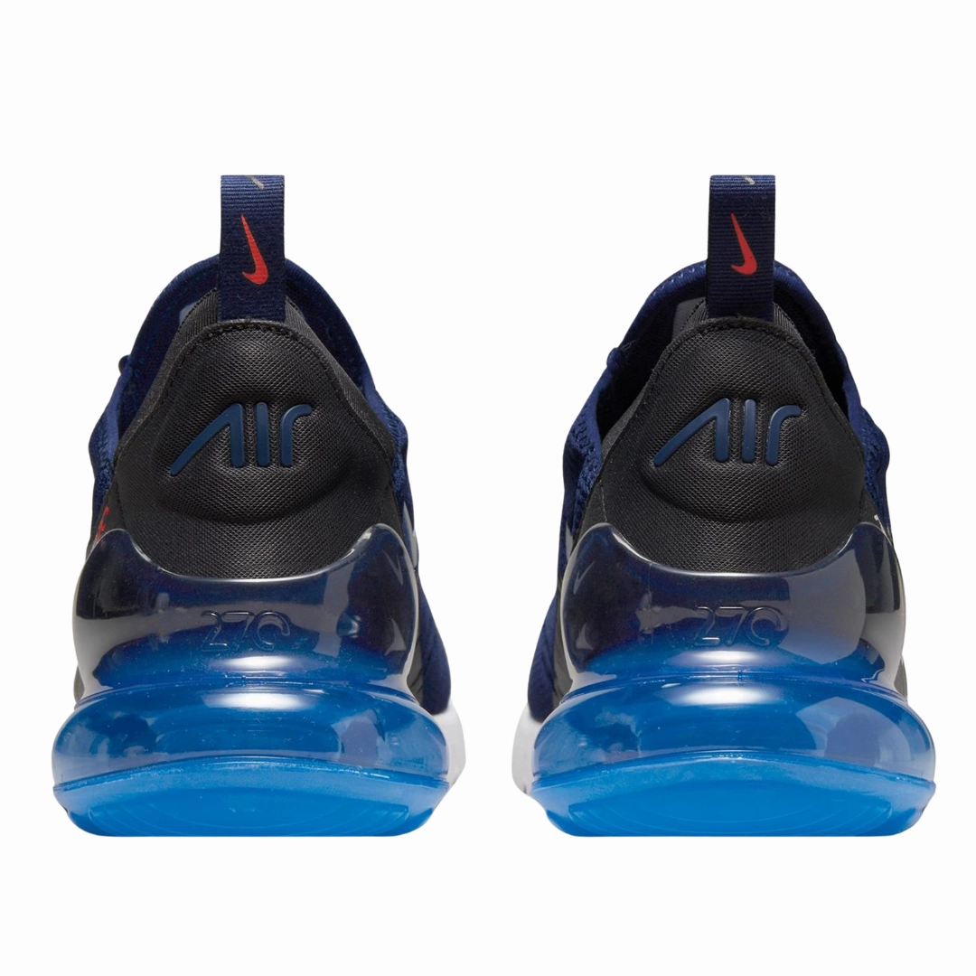 Different Styles Of Asics Shoes Nike - Men's Air Max 270 'Midnight Navy Bright Crimson' - Midnight Navy / White / Bright Crimson / Black