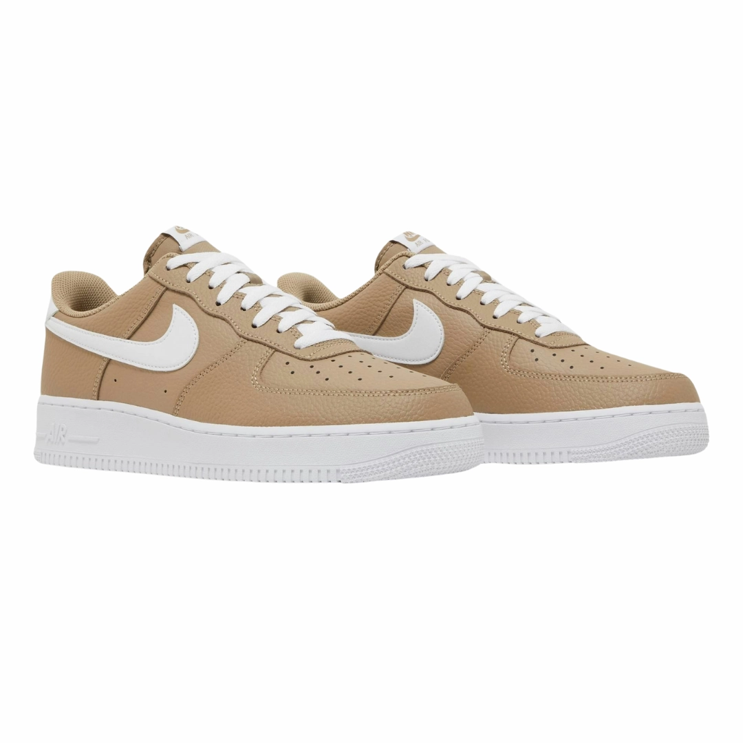 Asics Cross Training Shoes Nike - Women's Air Force 1 '07 'Khaki' - Khaki / White / White