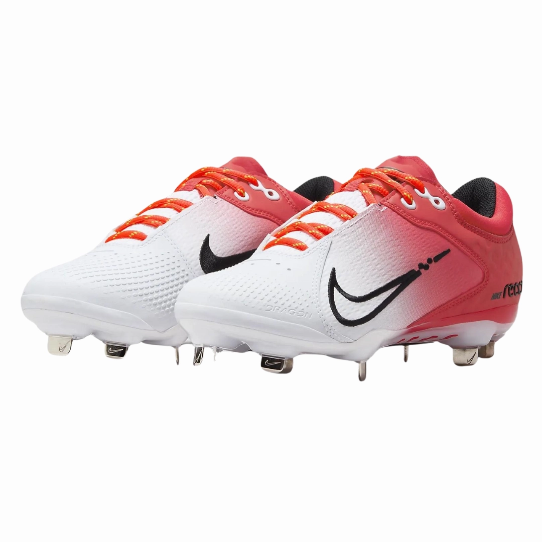 Asics Snapdown Shoes Nike - Women's Hyperdiamond 4 Elite 'University Red Black' - University Red / White / Volt / Black