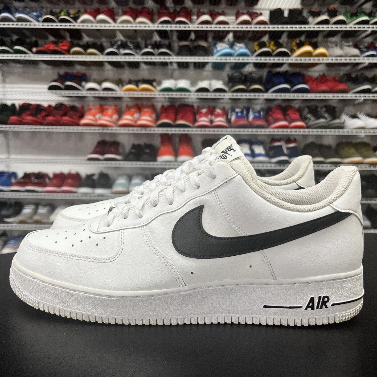 Nike Air Force 1 '07 Low White Black CJ0952-100 Men's Size 14 Missing An Insole Asics Vs New Balance Running Shoes