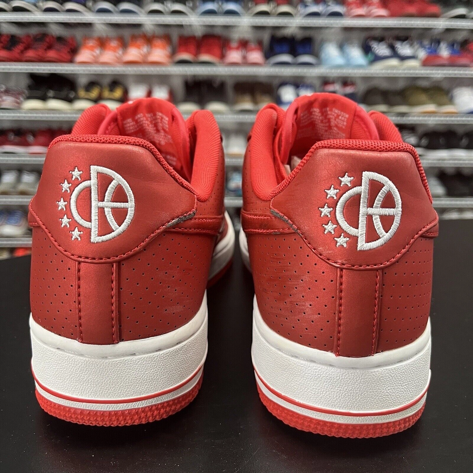 Asics Gel Flux 2 Running Shoe Nike Air Force 1 Low '07 LV8 Action Red White 718152-607 Men's Size 10