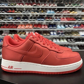 Nike Air Force 1 Low '07 LV8 Action Red White 718152-607 Men's Size 10 Best Asics High Arch Running Shoes