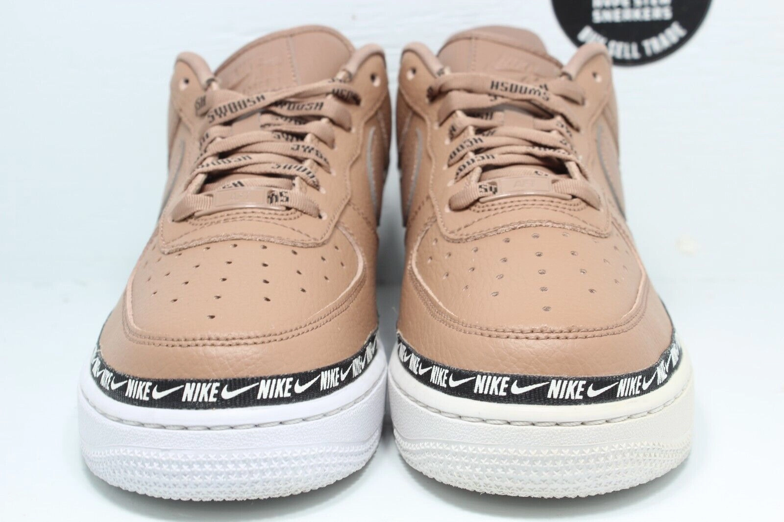 Nike Air Force 1 Low Ribbon Pack Desert Dust (W) Size 8.5 AH6827-201 Asics Tarther Rp 3 Running Shoes