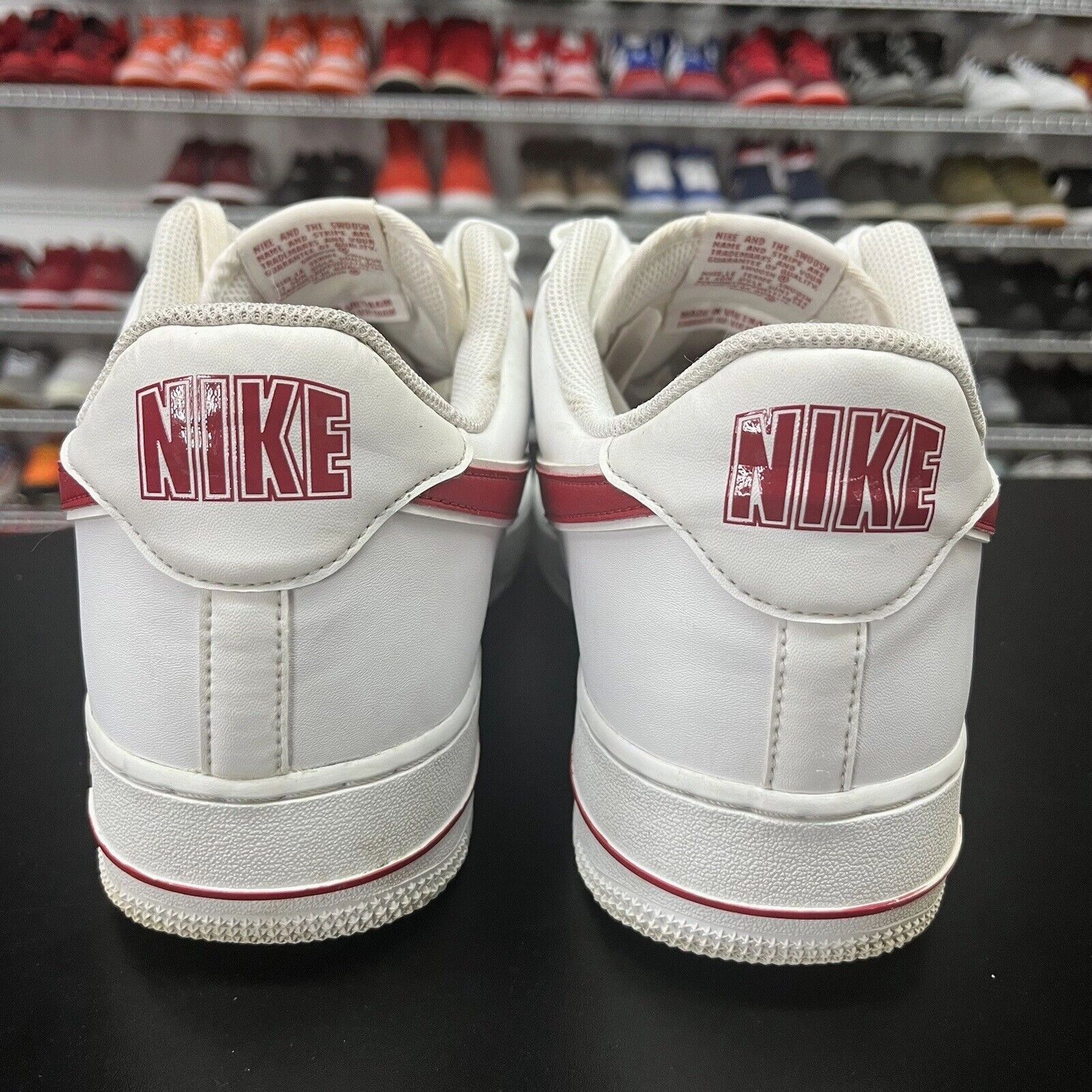 Nike Air Force 1 Low White Gym Red AO2423 102 Men's Size 14 Missing An Insole Asics Shoes Phoenix