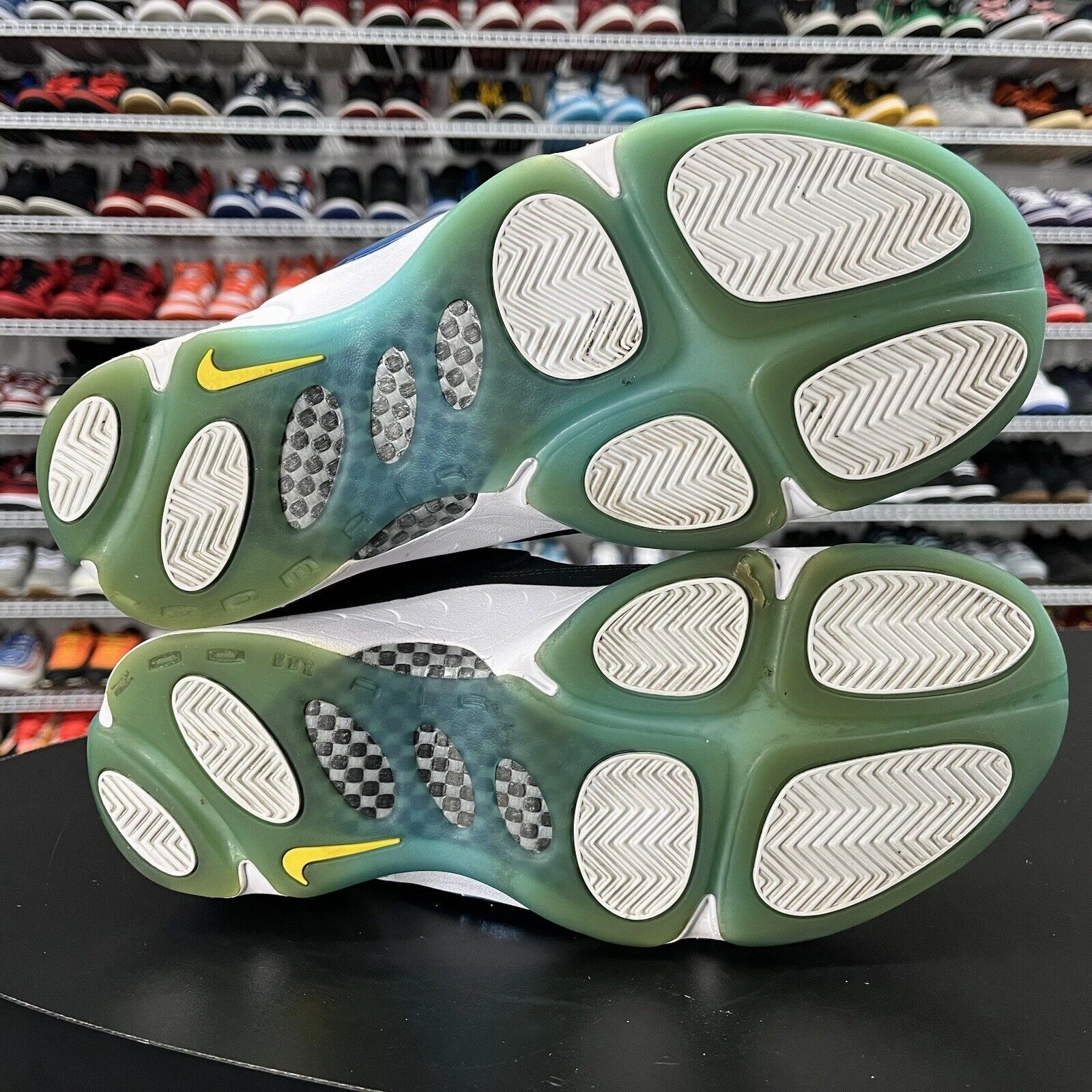 Nike Air Hawk Flight Class of 97 Pack Black Blue White 805272-001 Men's Size 9 Asics Sky Elite Volleyball Shoes