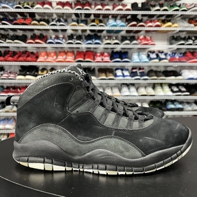 Asics Running Shoes Carbon Plate Nike Air Jordan 10 Retro Stealth 310805-003 Men's Size 10