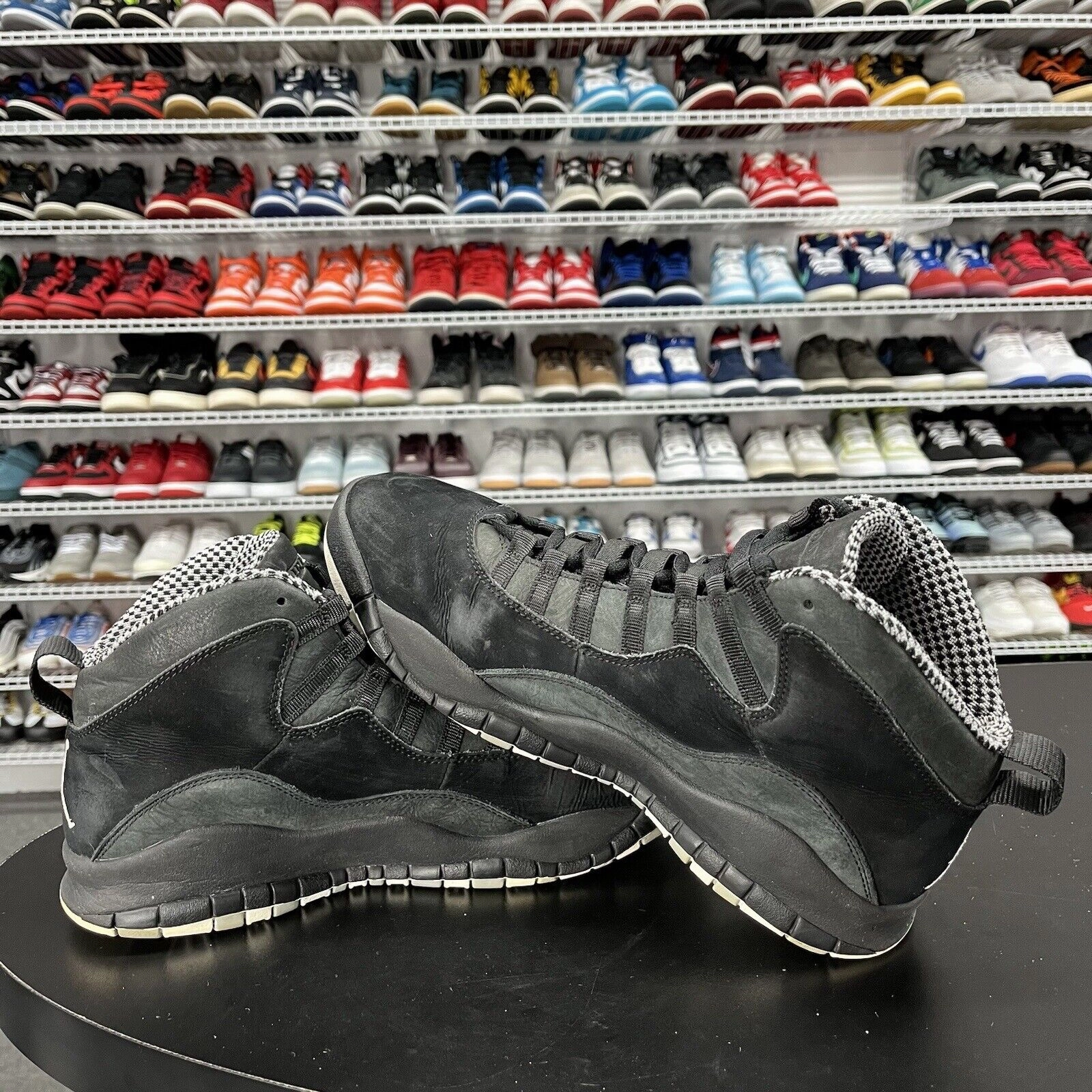 Comfy Asics Shoes Nike Air Jordan 10 Retro Stealth 310805-003 Men's Size 10