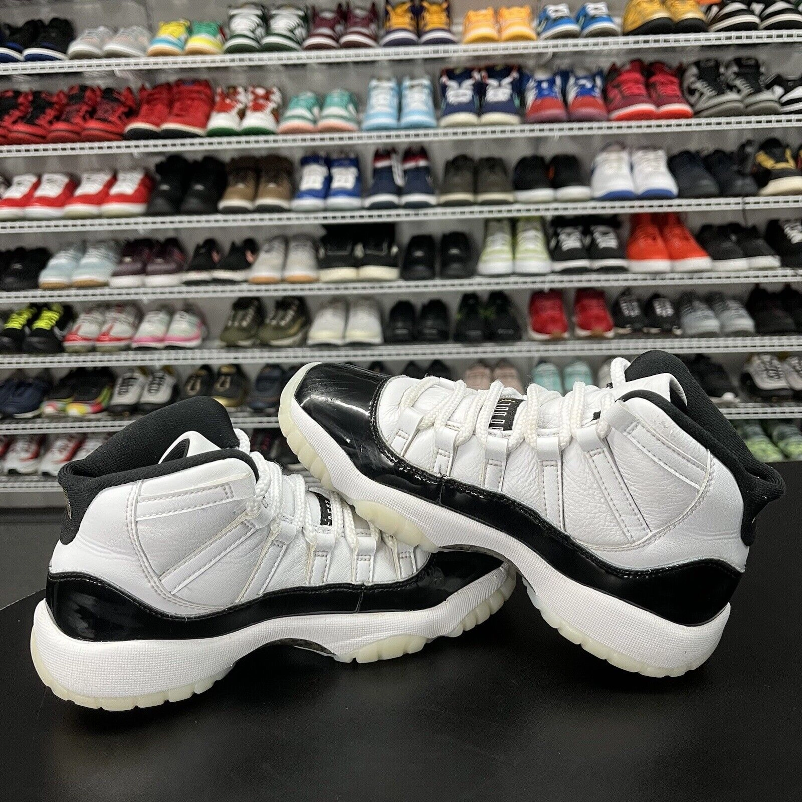 Nike Air Jordan 11 Retro DMP Gratitude GS 378038-170 Youth Size 4Y No Insoles Asics Gel-excite 10 Running Shoes