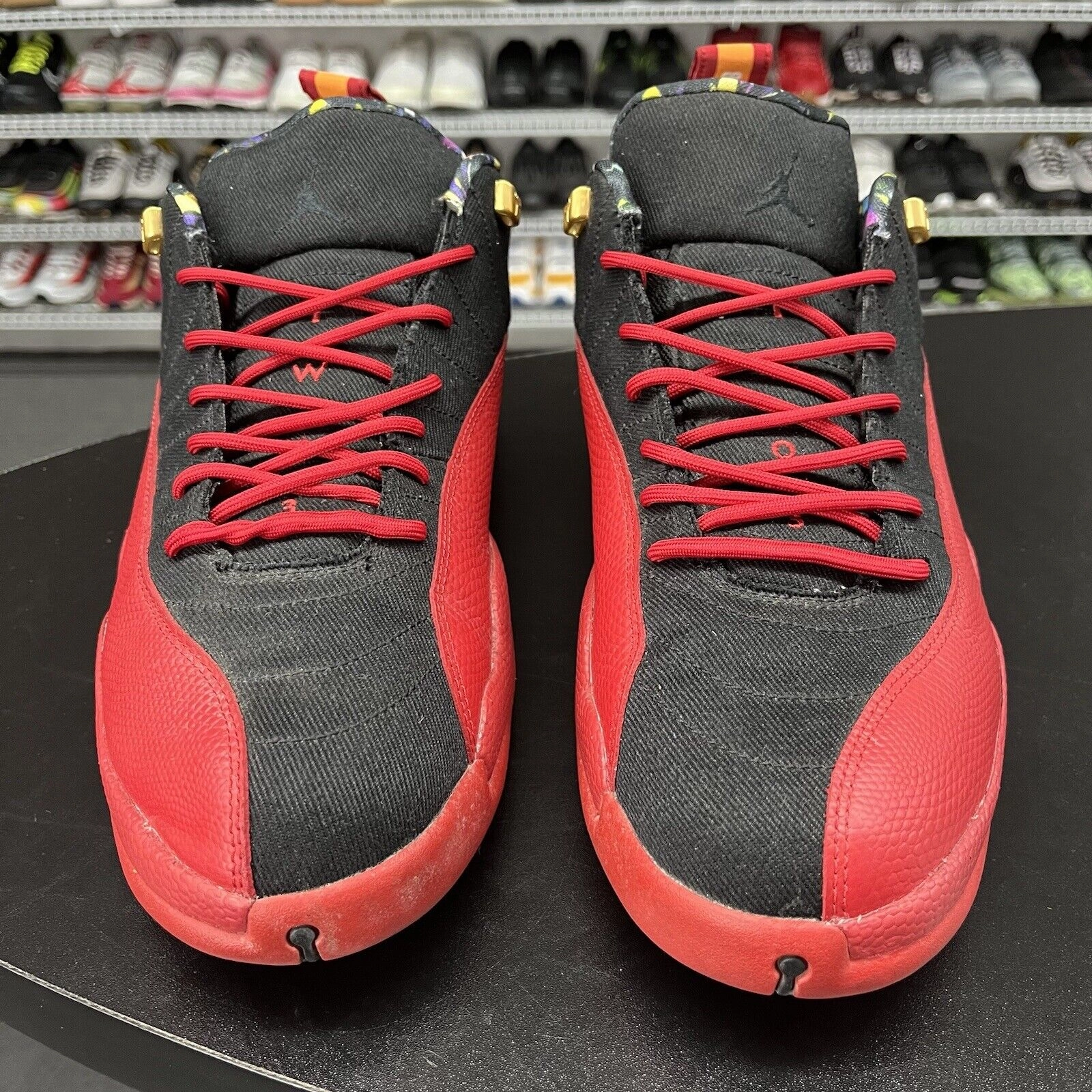 Nike Air Jordan 12 Low SE Super Bowl LV DC1059-001 Men's Size 13 No Insoles Good Asics Running Shoes